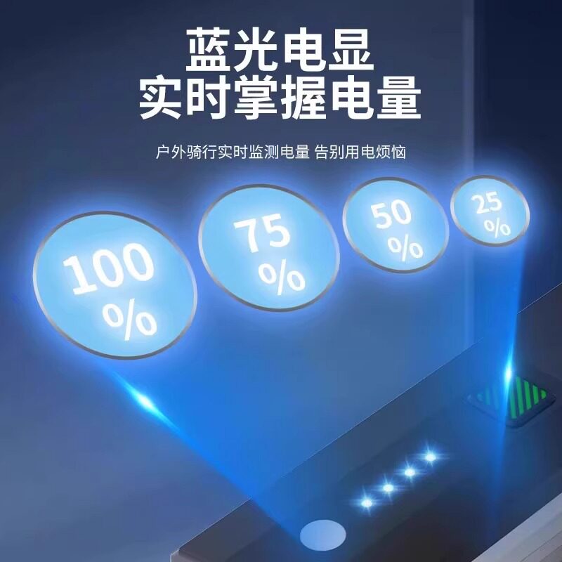 自行车手电筒夜骑灯超亮