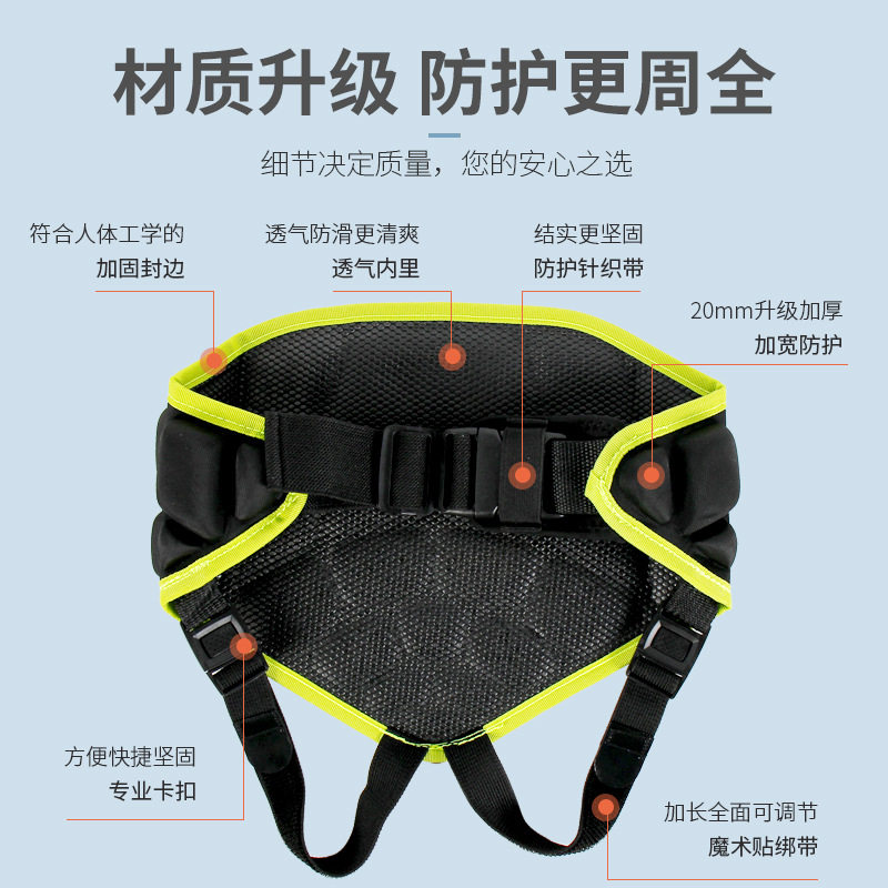 骑行护臀儿童加厚坐垫防滑护腰滑雪溜冰旱冰滑板宝宝防摔裤屁股垫