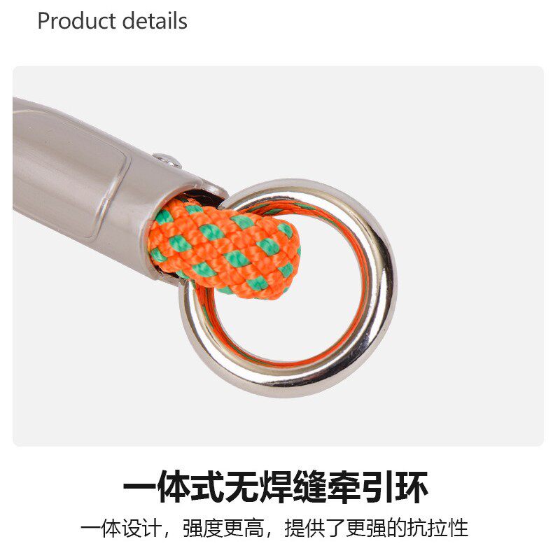 P绳宠物项圈遛狗牵引绳大狗项圈P链狗狗项圈狗绳狗脖圈小狗项圈