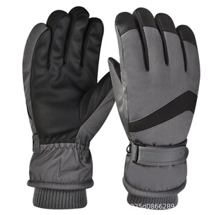 手套冬季男女加绒加厚保暖防寒学生骑行触屏骑电动车冬天滑雪手套
