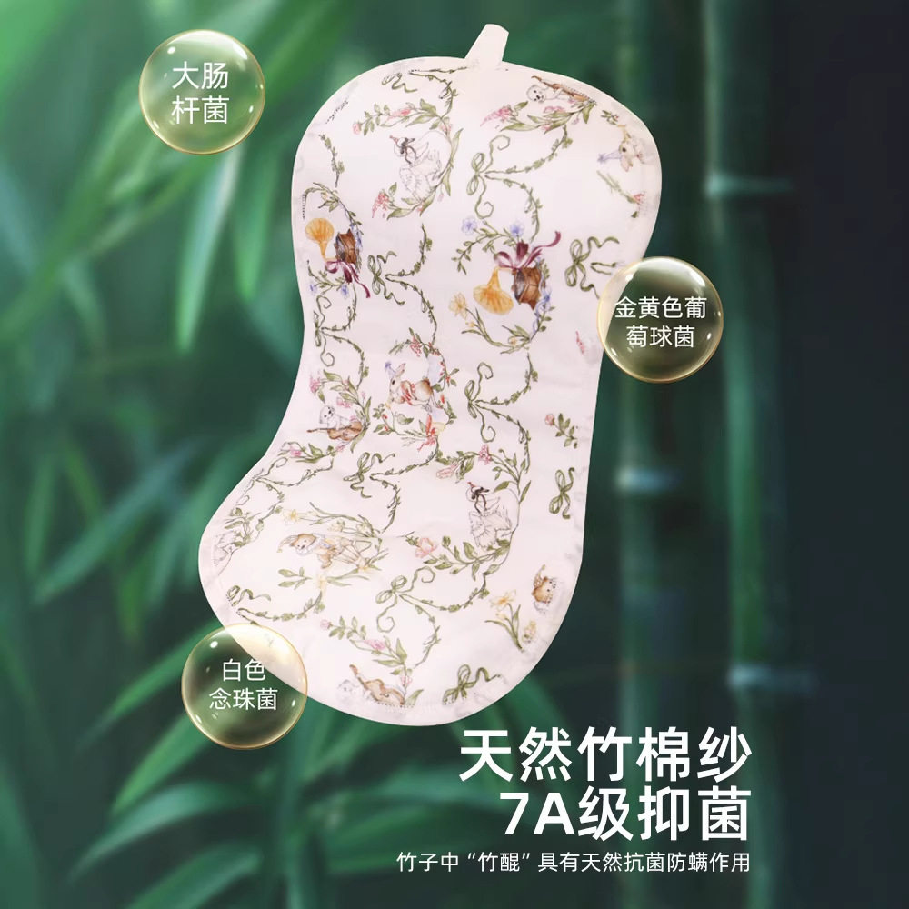 新生儿宝宝云片枕八层纱竹棉婴儿纱布枕巾婴儿枕头巾枕垫低枕