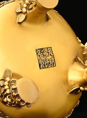 热销铜香炉招財进宝三足炉祠堂特大号寺院供奉双龙鼎寺庙佛具纯铜