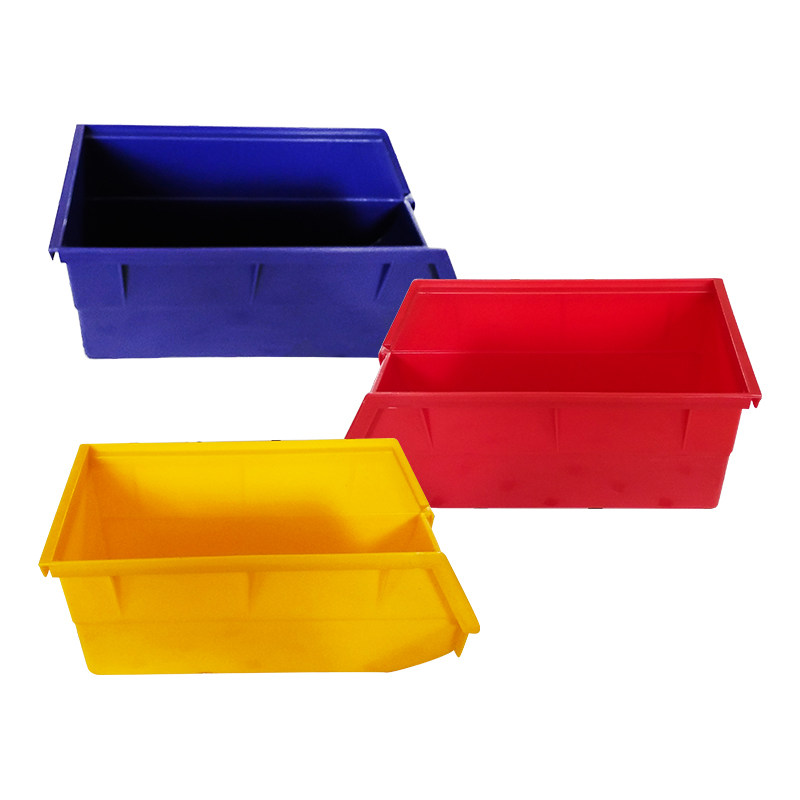 热销背挂式零件盒塑料盒元件盒螺丝盒五金配件收纳盒挂板零件盒