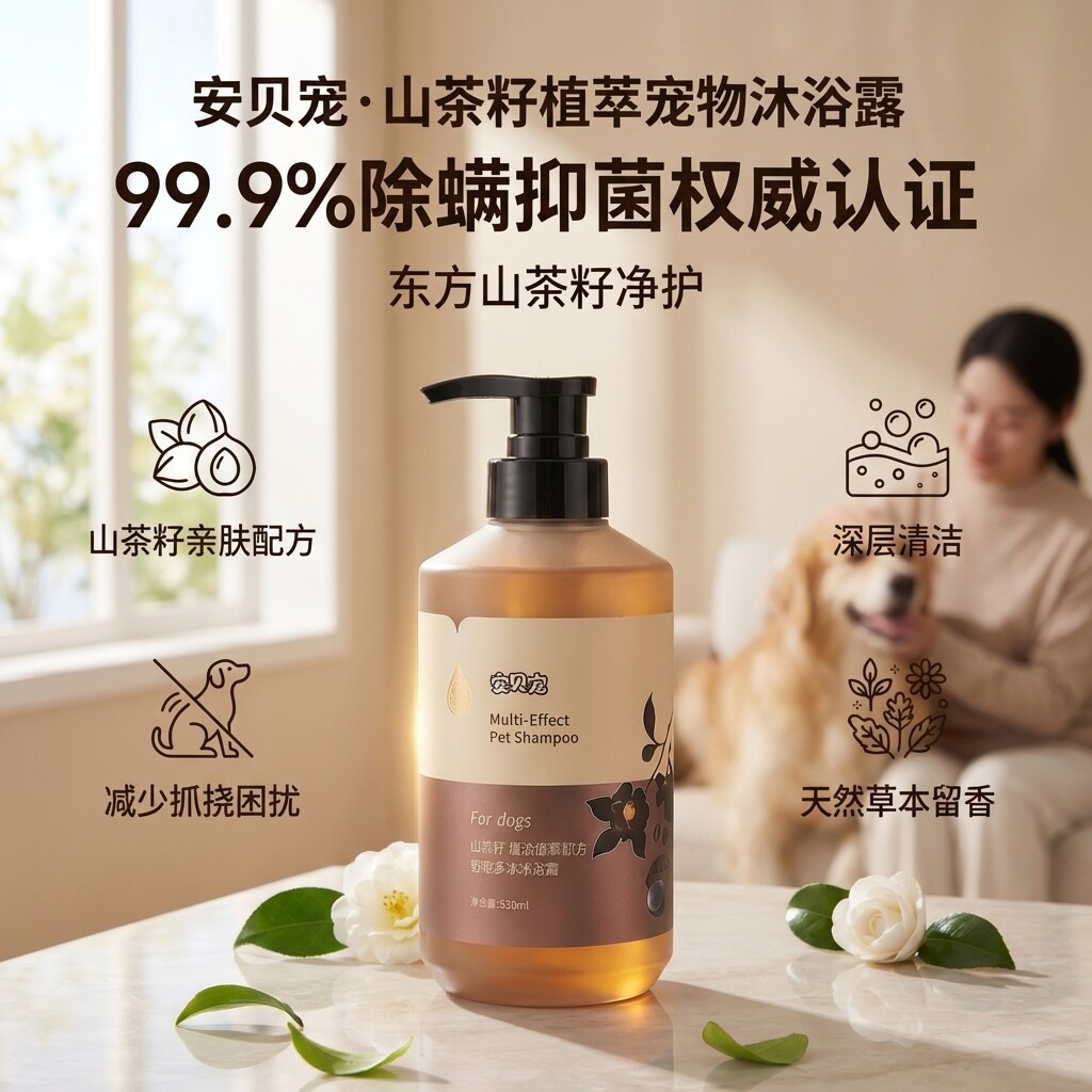 宠物狗狗沐浴露除螨猫咪洗澡浴液持久留香泰迪比熊洗护二合一