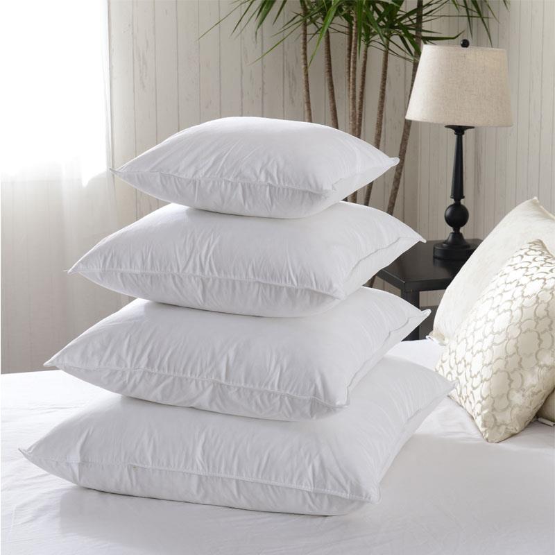 特价包邮全棉羽绒靠垫芯方形沙发抱枕靠背床头靠枕办公室午睡腰靠