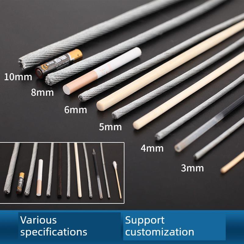 防旋转钢丝绳微型电动葫芦起重机汽车绞车吊顶窗机软钢芯镀锌