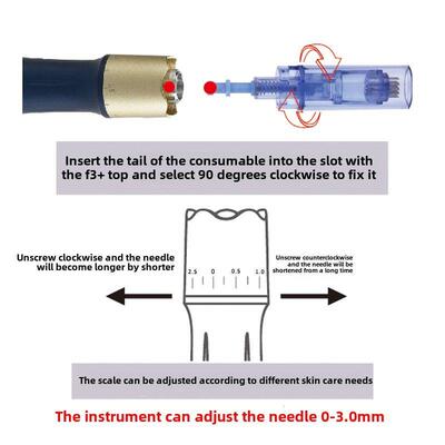 吉达美容院纳米电微针中胚层导入仪Mts毛发生长浅导梭子家用微晶