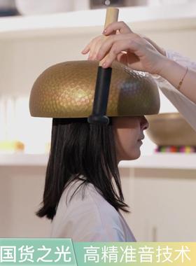 唱碗铜碗彩虹碗准确设置尼泊尔手工家庭冥想梵文发声西藏声音治疗