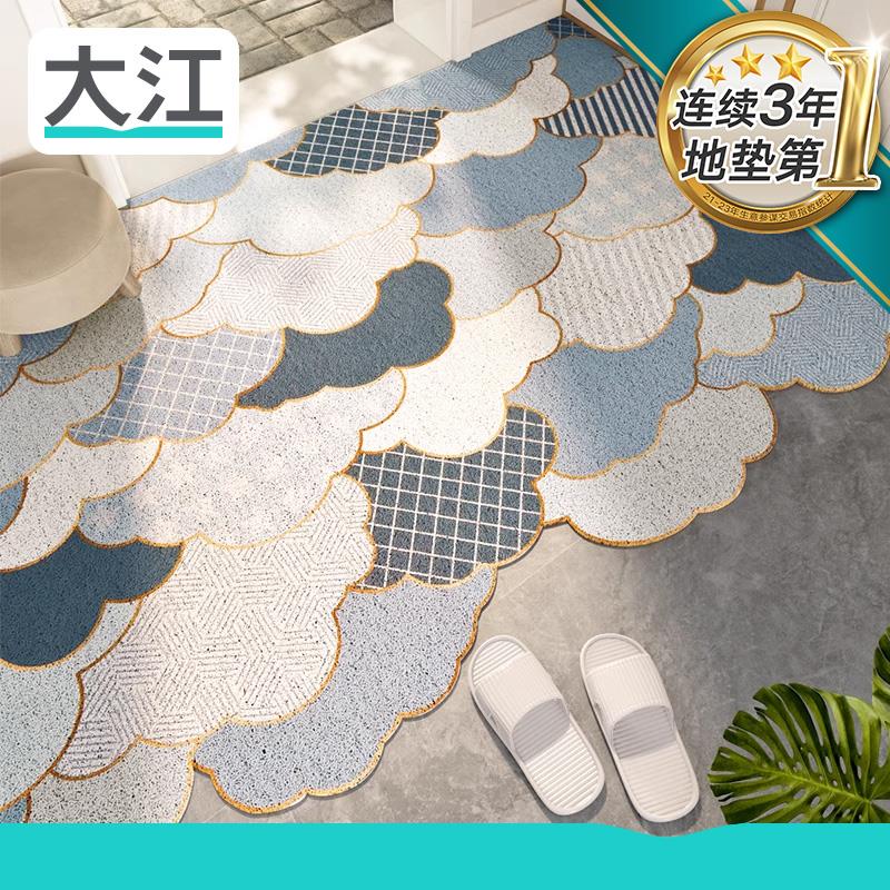 家用门口地垫进门入户门垫大面积踩脚垫北欧丝圈进户大门地毯垫子