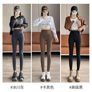 dn【百人验货】黑金鲨鱼裤高腰收腹提臀瑜伽裤无尴尬线裸感外穿
