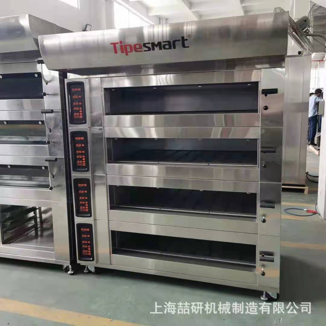 商用大型烘焙烤炉 3层6盘烤箱3层9盘烤箱 石板披萨炉蒸汽烤箱