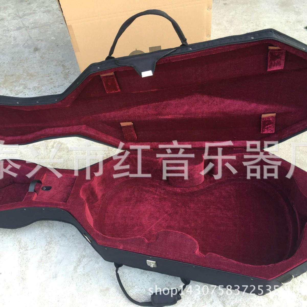 大提琴琴盒绒布原配湿度表防潮保护琴谱防震防尘耐用音乐