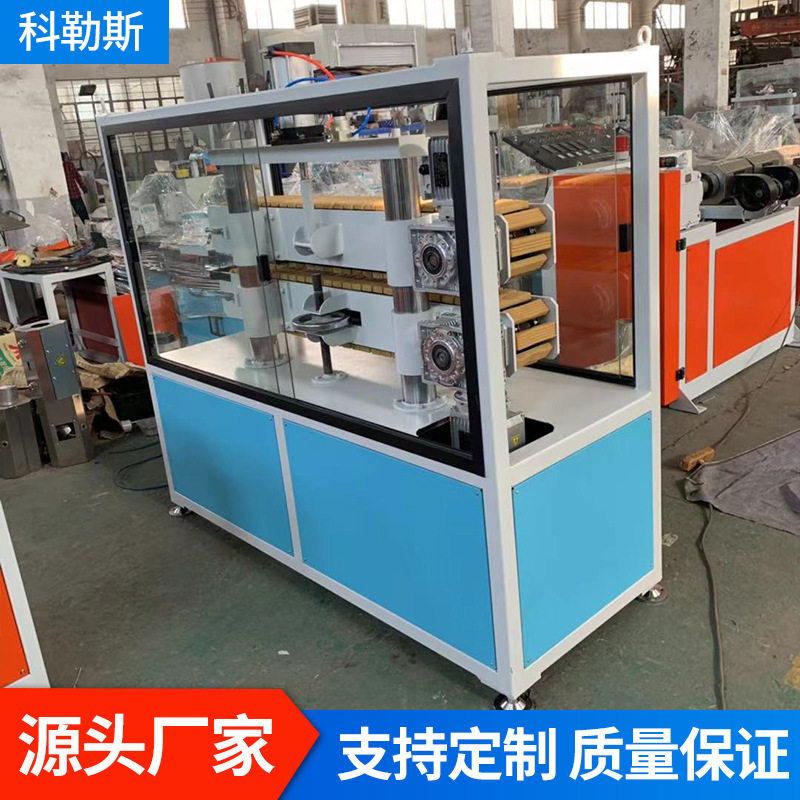 现货管材牵引机 PVC塑料管双工位三爪牵引机 地暖管履带式牵引机