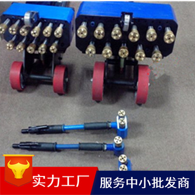 厂家直供气动手推式混凝土凿毛机 11头凿毛机 桥面凿毛机