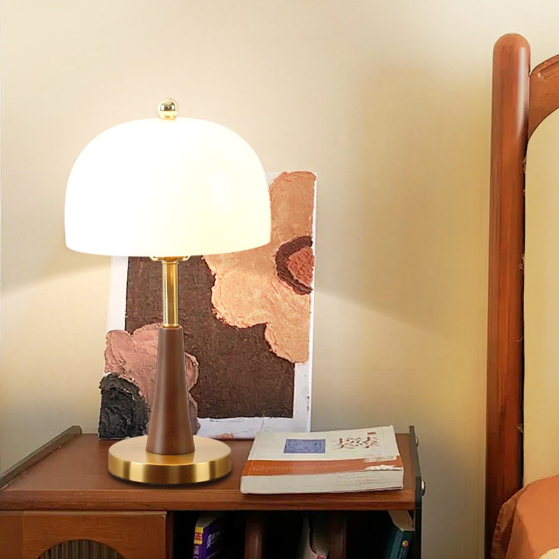 装饰落地灯客厅法式中古风沙发旁复古灯具布艺氛围高级感卧室台灯