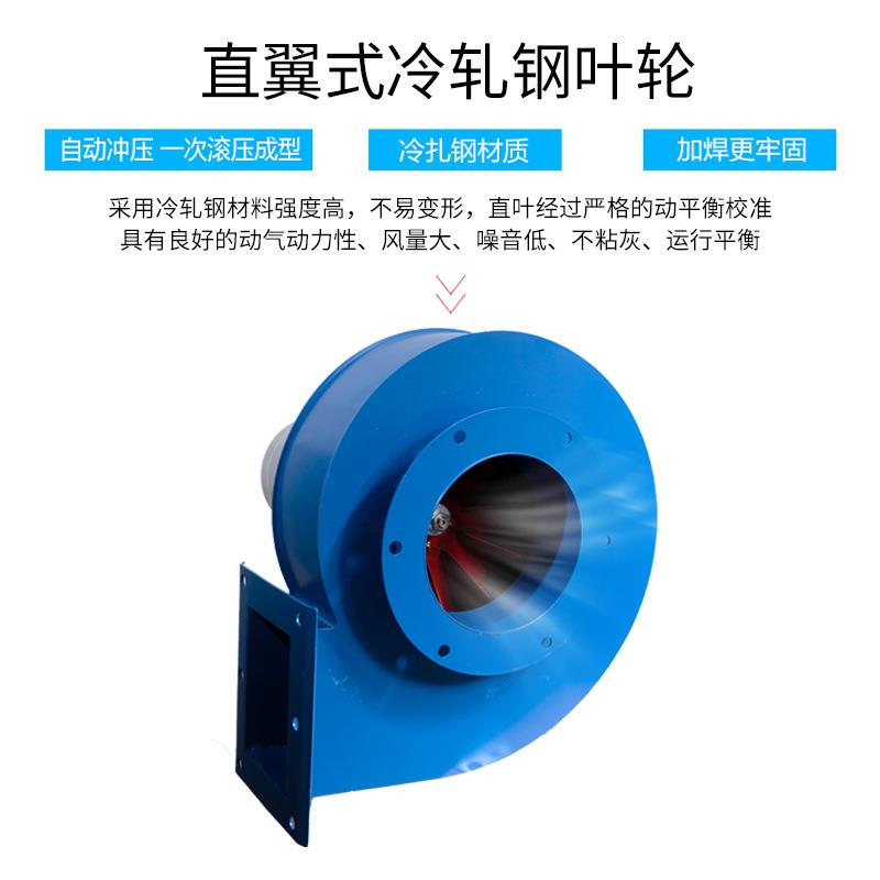 yN547-锅炉心风机750w排尘抽烟离风机 XLO锅炉配套离心引风引机