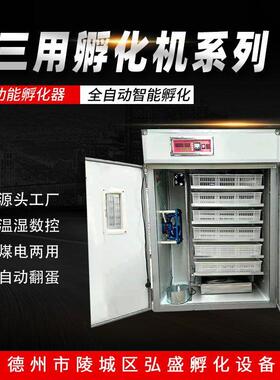 5280全自动孵化424鸡鸭鹅孵化箱机62SBX336大中机小型三用孵化设