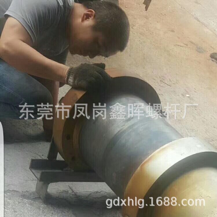 厂家直销EPE挤出螺杆珍珠棉挤出螺杆料筒发泡专用螺杆新颖产能高