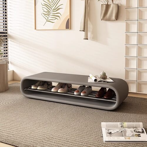 换鞋凳家用意式极简衣帽间圆形长条试鞋沙发凳极简门厅入户穿鞋凳