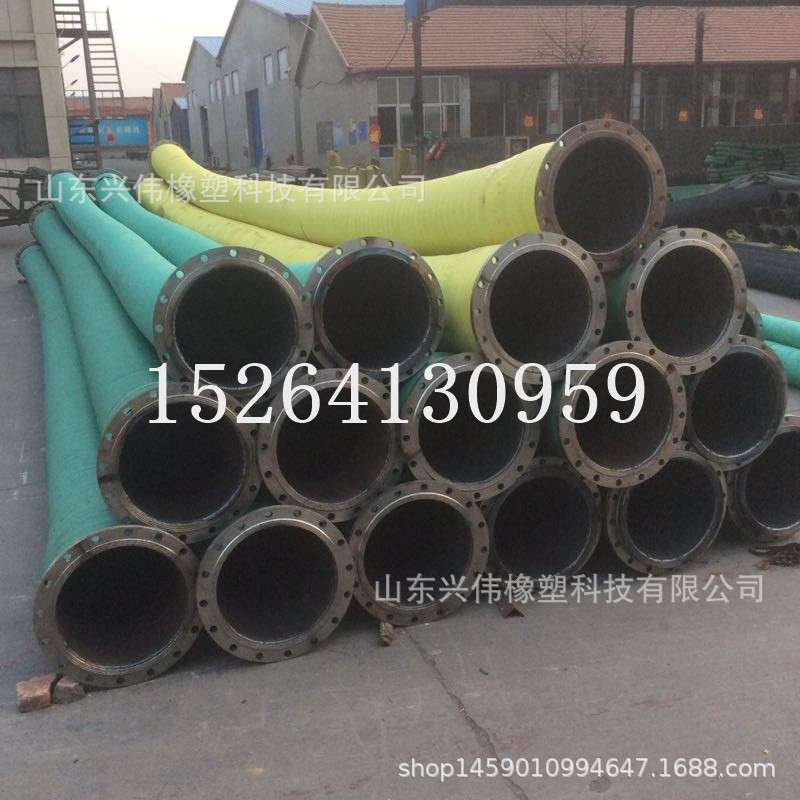 8寸10寸12寸14寸16寸钢丝法兰胶管钢丝骨架胶管高压钢丝缠绕胶管