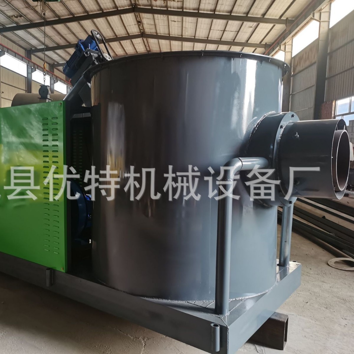 生物质燃烧机烘干取暖锅炉喷塑热风炉
