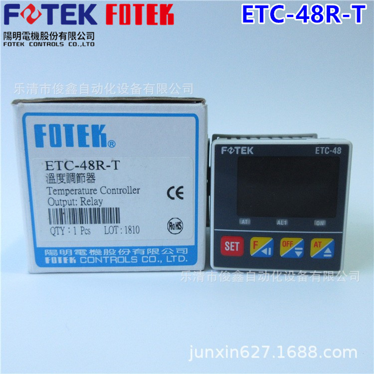 FOTEK原装台湾阳明ETC-48R-T温度调节器ETC-48温控表