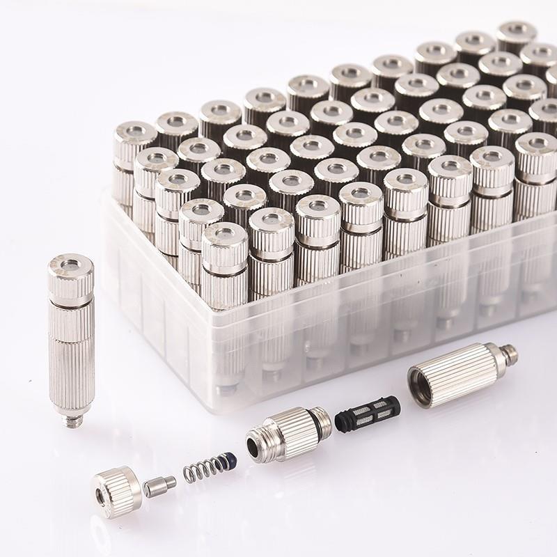 纺织厂加湿器高压雾化喷头超细喷雾喷嘴工地除尘养殖消毒TW3010