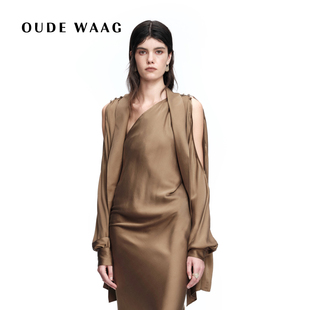 宽松廓形垂坠感真丝衬衫 26春夏新款 WAAG OUDE