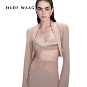 26春夏新款 OUDE WAAG 温柔性感优雅吊带拼接垂坠胸衣