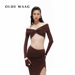胸衣 亲肤设计感针织纽结绕肩女装 OUDE WAAG