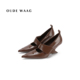 OUDE 精致优雅跃步尖头鞋 WAAG 25秋冬新款