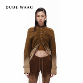 复古感做旧洗水抽褶女装 OUDE WAAG 卫衣
