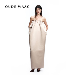 前卫独特轮廓感系脖茧型礼服裙 26春夏新款 OUDE WAAG