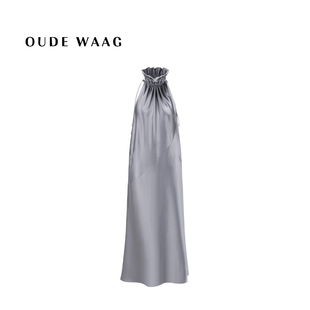 高级简约摩登女性旋转分割连衣裙 25春夏 OUDE WAAG