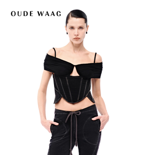 小众设计亲肤柔软解构鱼骨束腰胸衣 25秋冬新款 OUDE WAAG