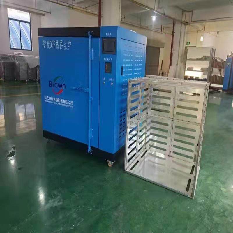 800度智能控温DPF立式箱式再生炉SCR高温清洁