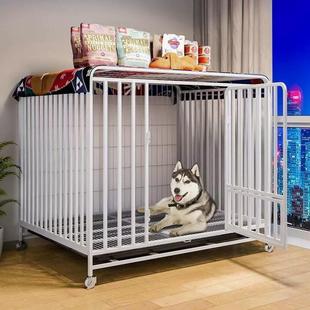 狗笼子中型大型犬狗笼带厕所室内金毛拉布拉多哈士奇宠物狗狗围栏