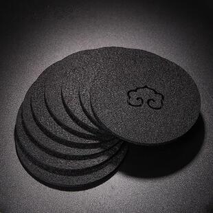 覆古毛毡杯垫隔热垫茶道配件杯托防滑吸水凉垫茶具茶垫茶杯垫茶壶