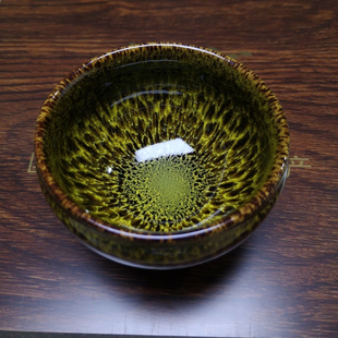 建盏--豹纹将军杯 建盏茶杯主人杯茶具功夫茶具窑变手工