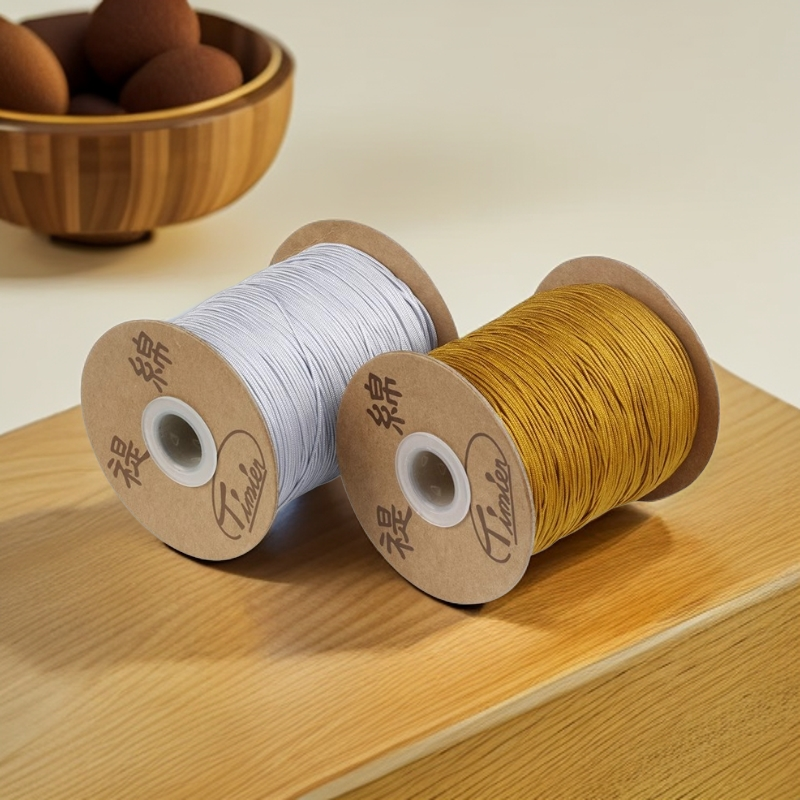 台湾禔棉A号玉线加密红绳编织线