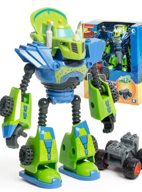 极速Blaze Monster Machines Plastic/Alloy Anime Figure Deform