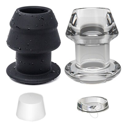 极速Adult Diary Anal Shower Hollow Butt Plug Enema Prostate