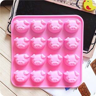 Shape Pig Mold Candy Cake Baking Chocolate 极速Silicone