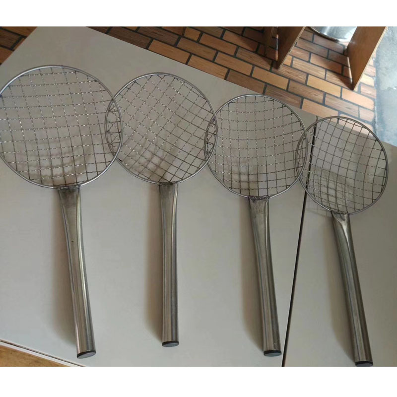 不锈钢家用厨房过滤网油炸漏网筛捞面漏勺大号捞水饺的笊篱