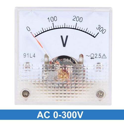 极速91L4 AC 0-150V 250V 300V 450V og Panel Volt Voltage Mete