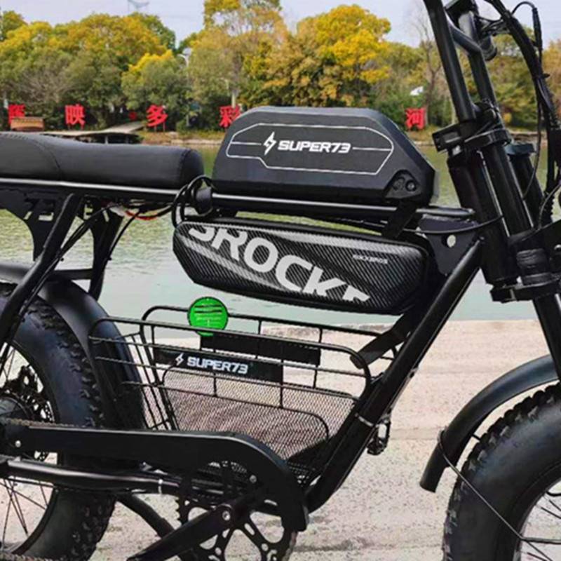 super73车筐电动脚踏车S1/S2/Y1/RX中置物车篮super73配件改装