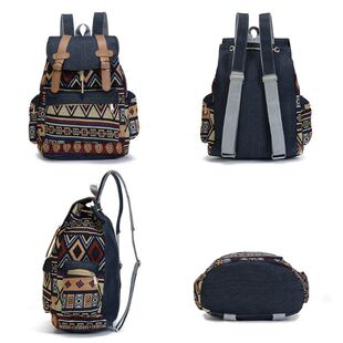 Vintage Women Quality Ethnic Backpacks Backpack 极速High