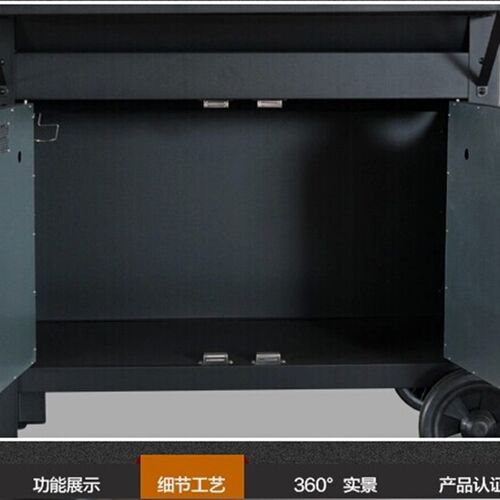 极速美式烤肉炉户外烧烤炉庭院木炭烧烤架酒店焖烤炉露营烧烤炉野