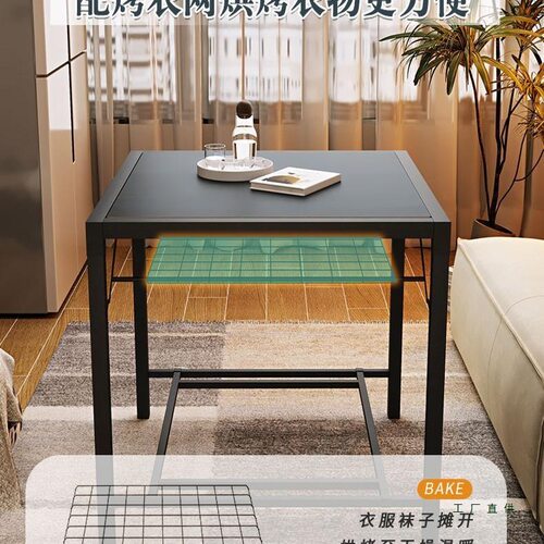 冬季家用可折叠取暖烤火餐桌