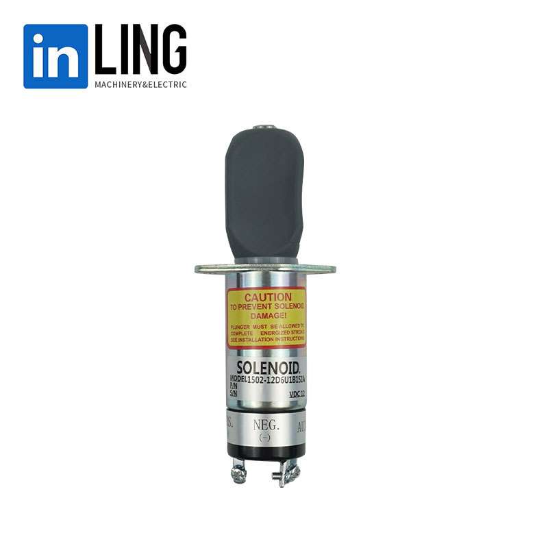 12V24V发电机熄火器停机电磁阀1502-12D6U1B1S1A